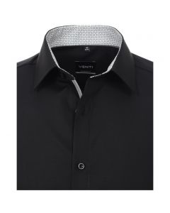 103412600-800 venti trendy zwart overhemd modern fit strijkvrij