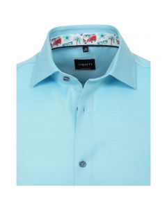 103458700-350 venti aqua fris overhemd oxford 100% katoen strijkvrij