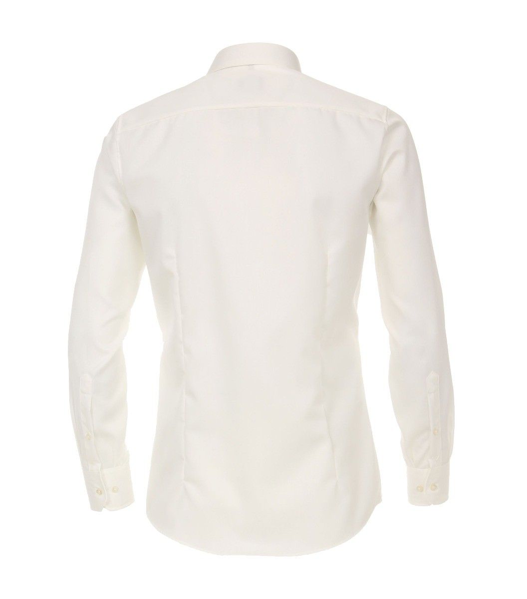 001880-002 venti ivoor wit gebroken wit overhemd strijkvrij en modern fit pasvorm