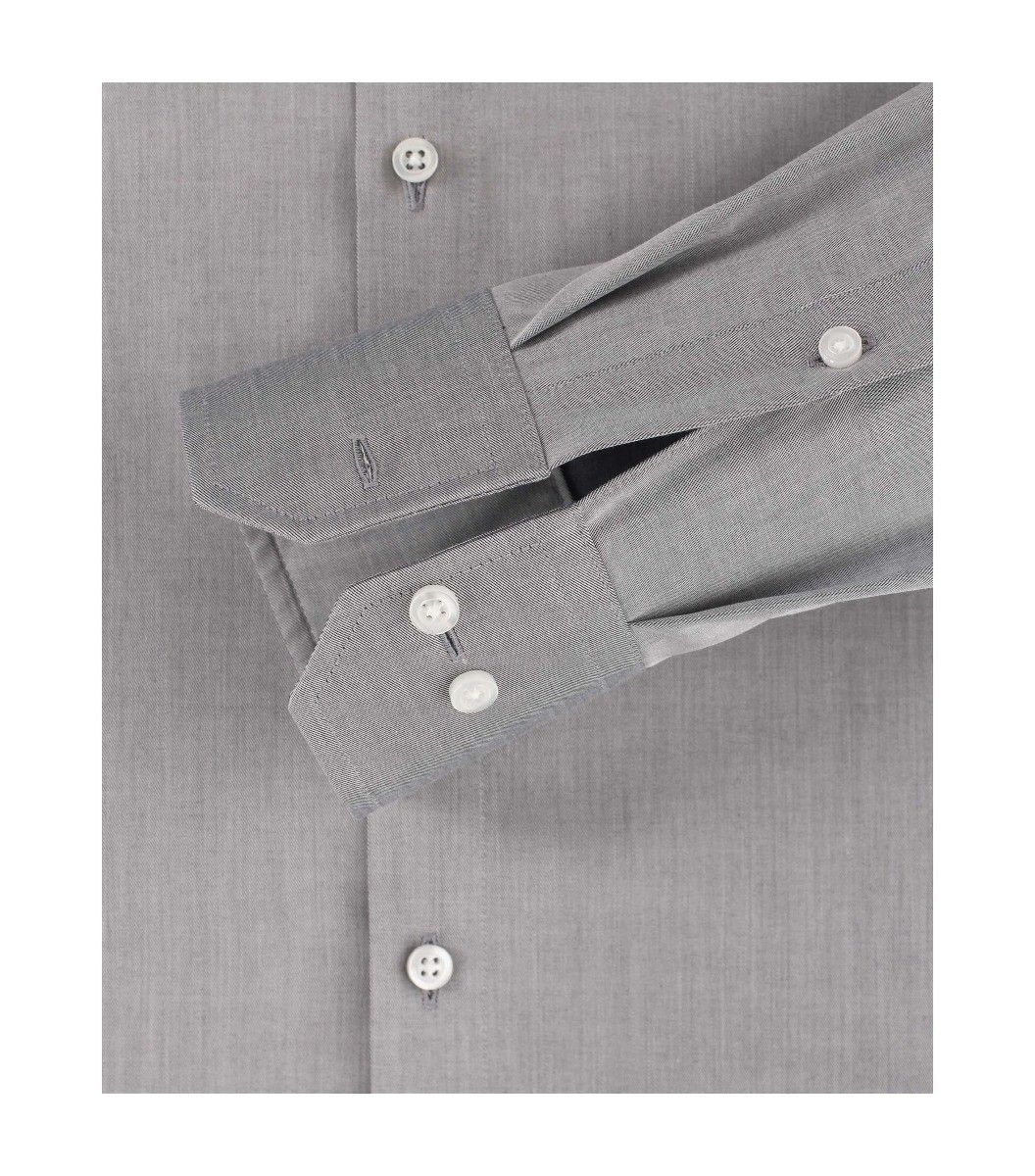 001880-700 venti lichtgrijs zilver strijkvrij overhemd