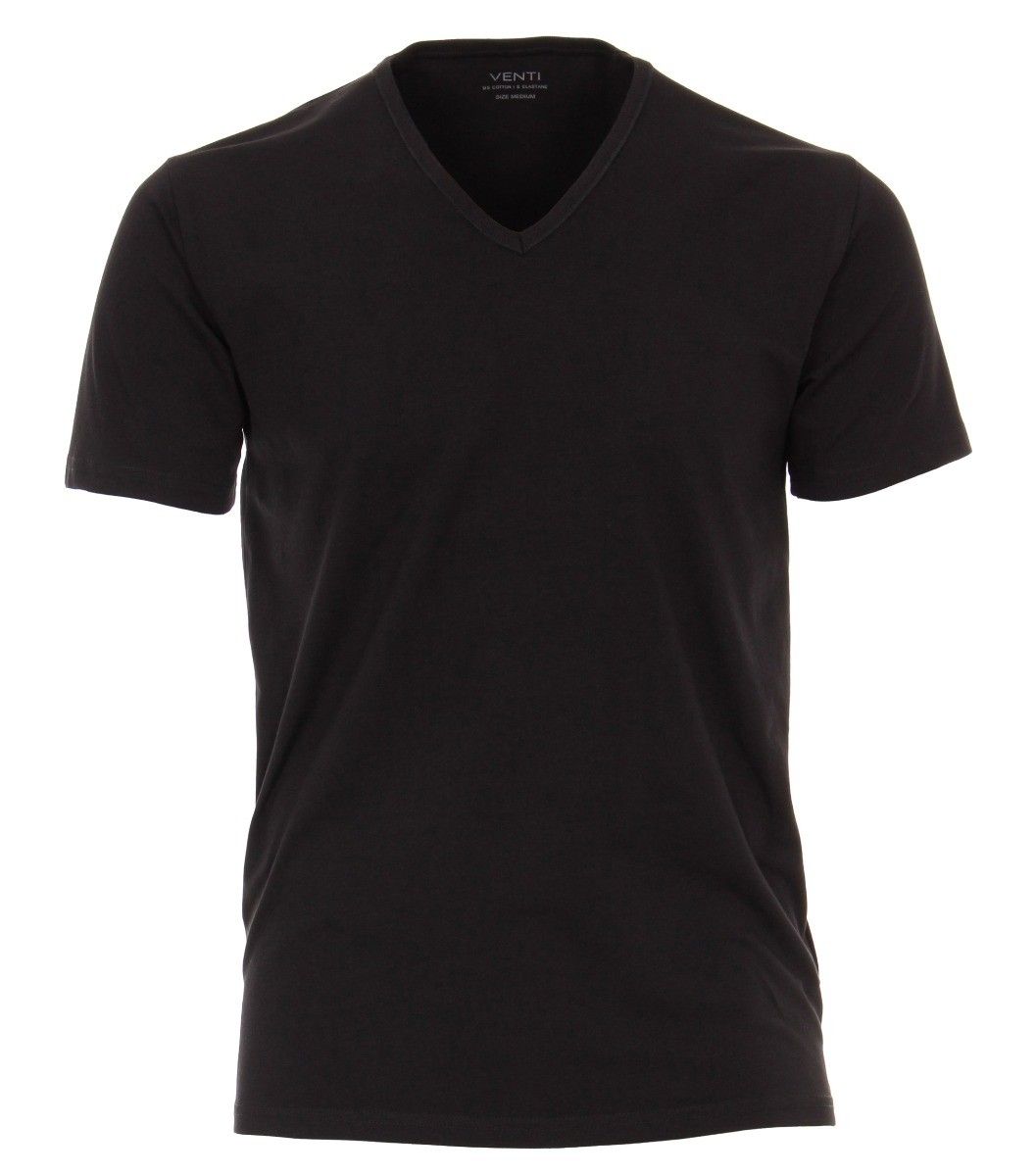 Venti 2-pack T-shirt zwart