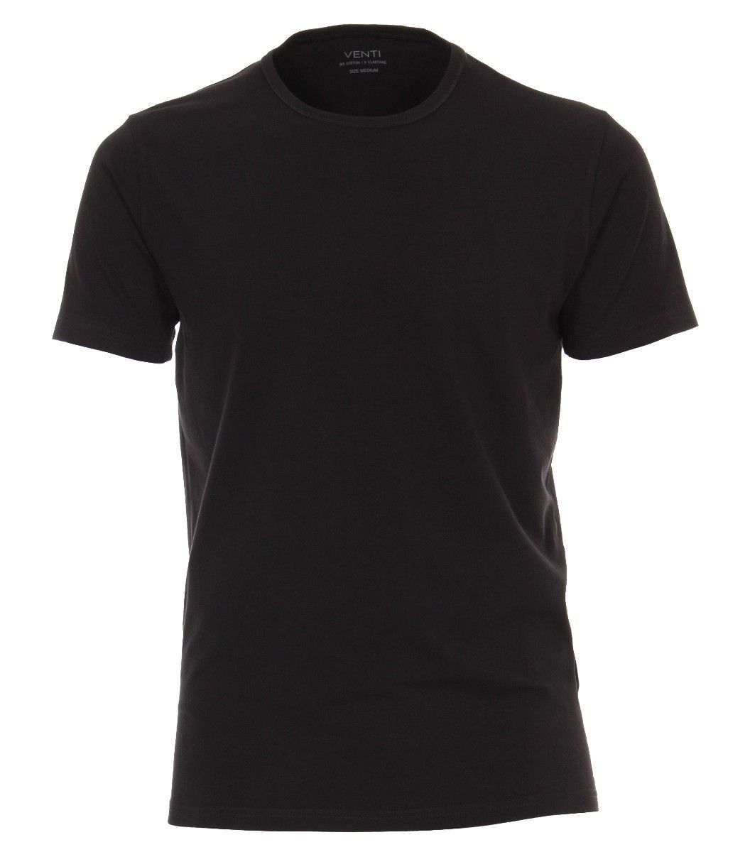 Venti 2-pack T-shirt zwart