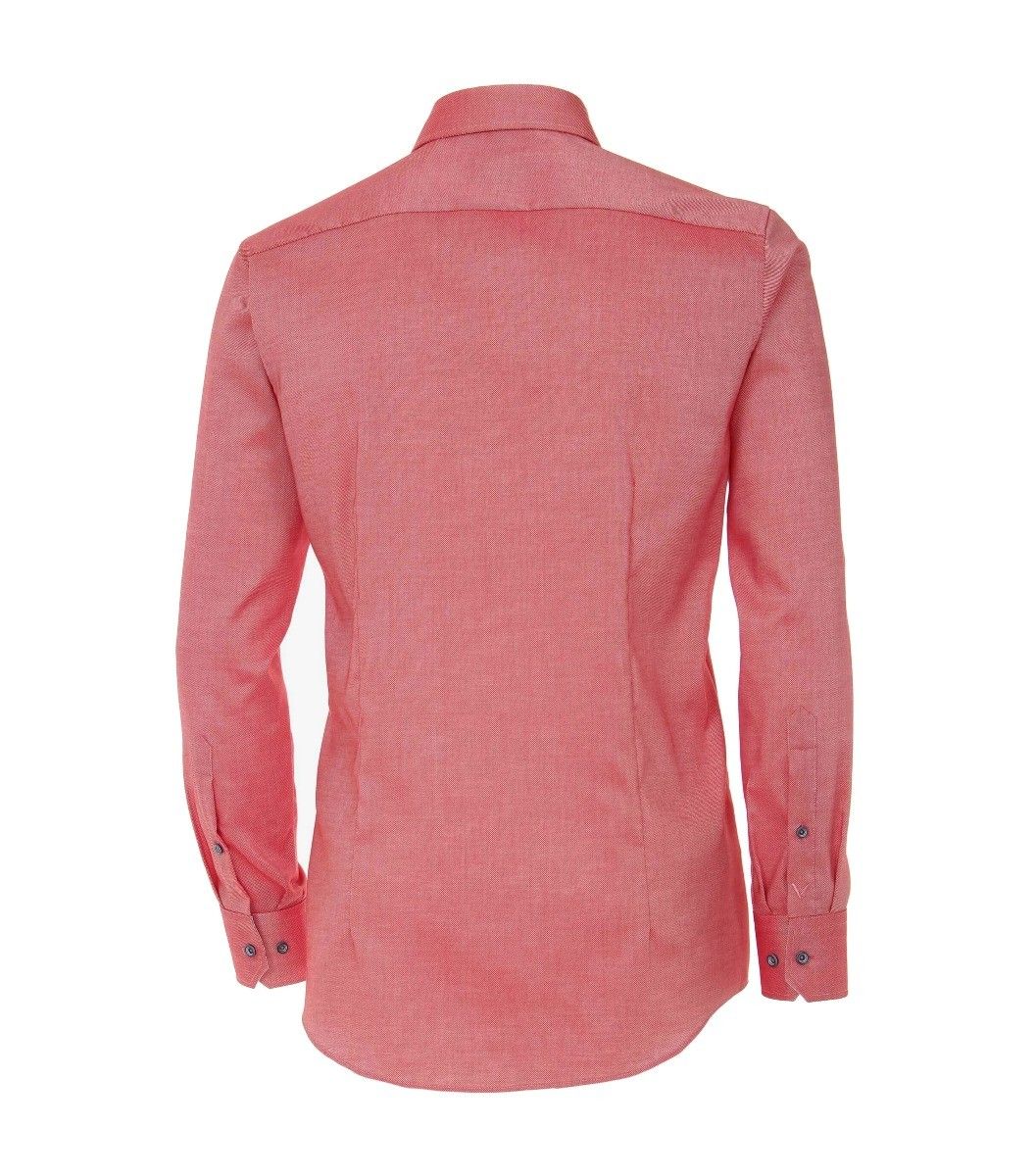 103458700-404 venti roze oxford structuur overhemd strijkvrij