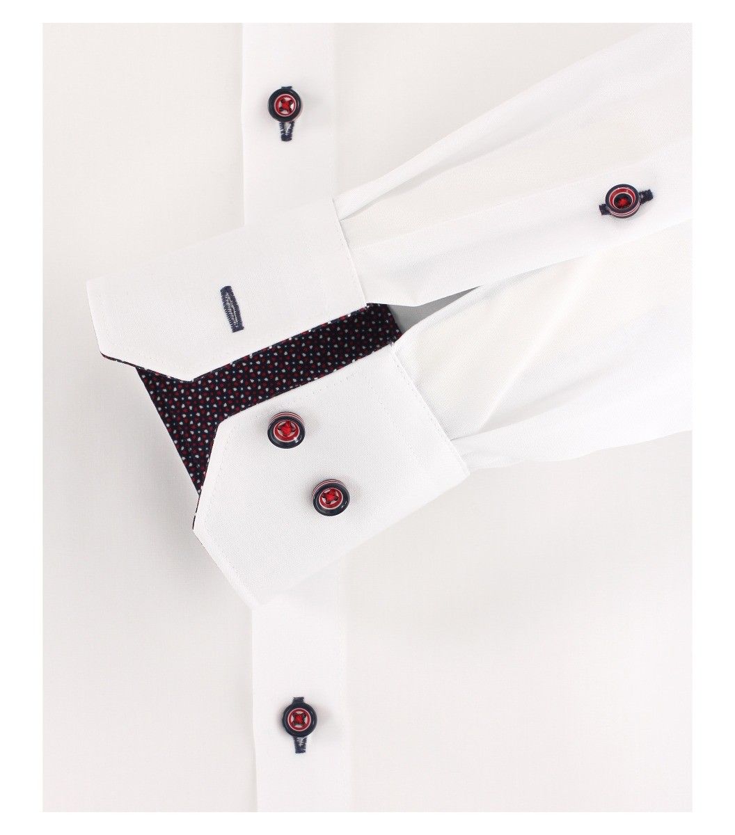 103459100-000 venti wit dubbel kraag overhemd strijkvrij