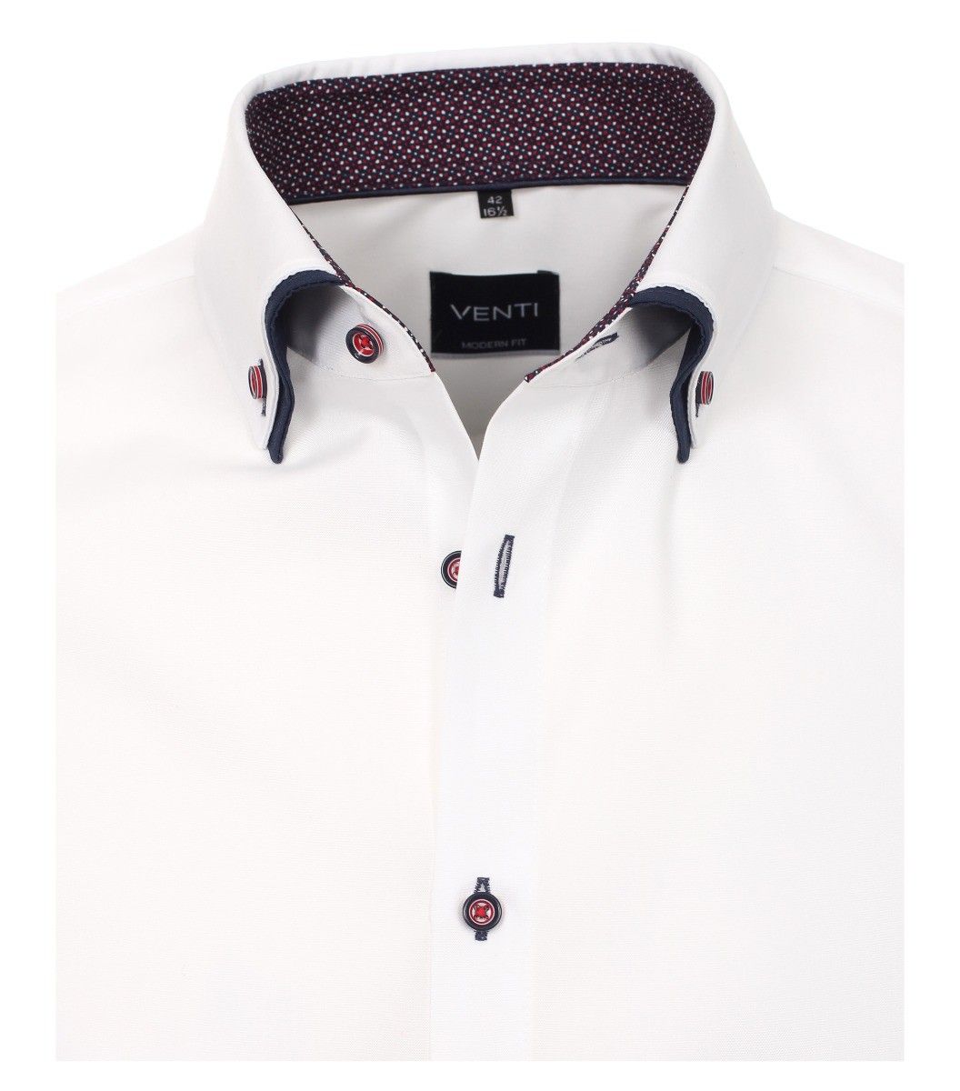 103459100-000 venti wit dubbel kraag overhemd strijkvrij