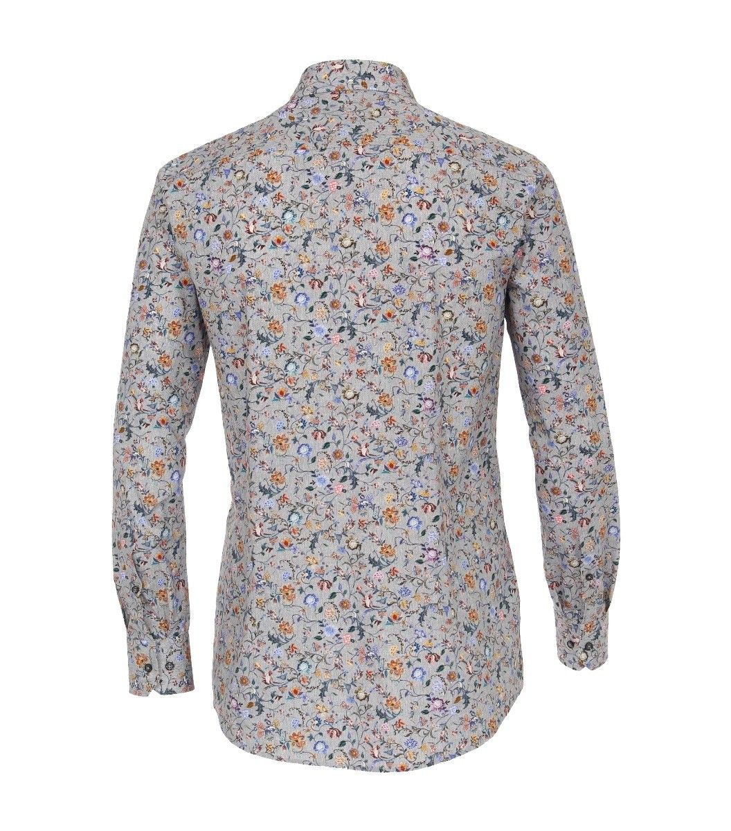 103494900-700 venti gebloemd print overhemd op oxford stof kent kraag 100% katoen