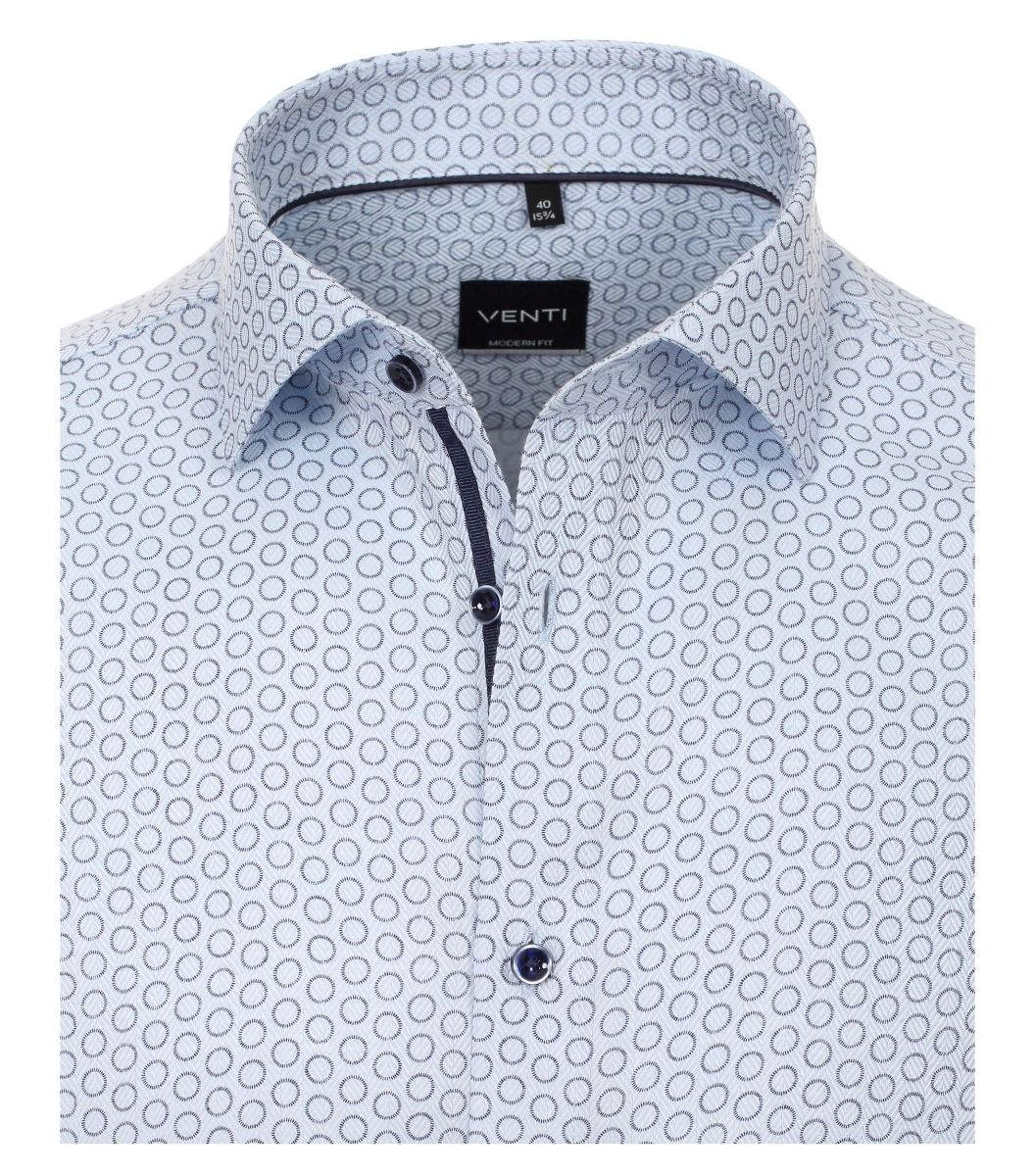 Venti lichtblauw cirkels