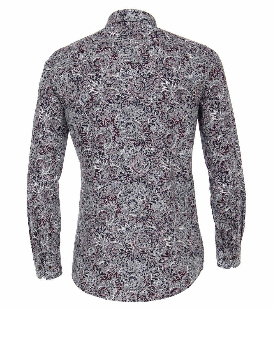 193274800-400 venti overhemd button under kraag