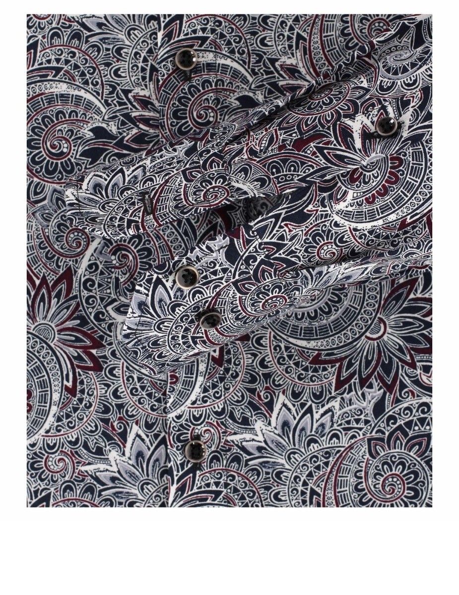 193274800-400 venti overhemd button under kraag