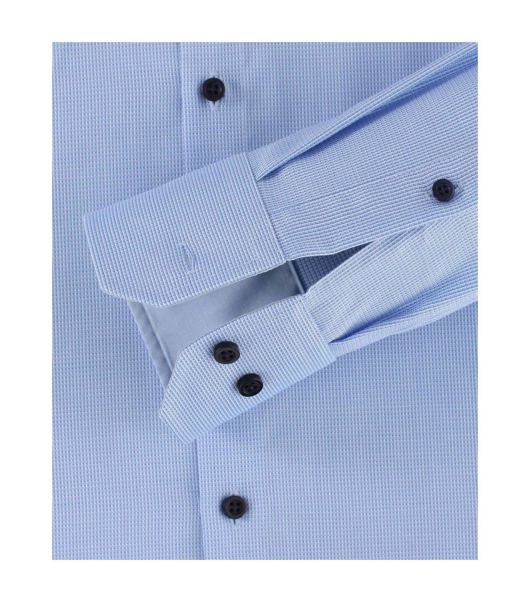 193295500-100 lichtblauw venti overhemd strijkvrij