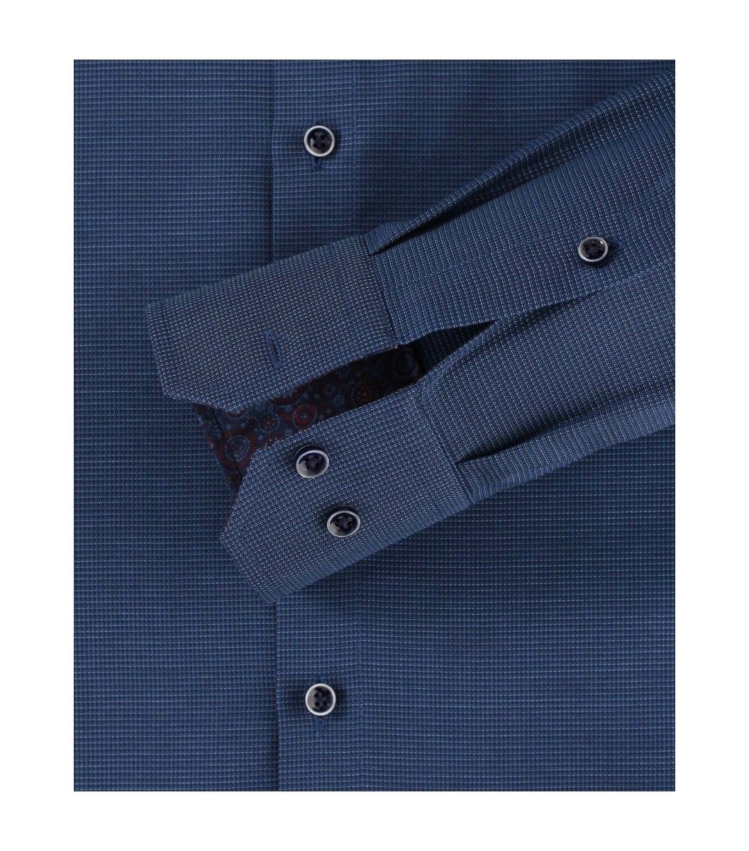 193318500-103 venti navy oxford overhemd strijkvrij