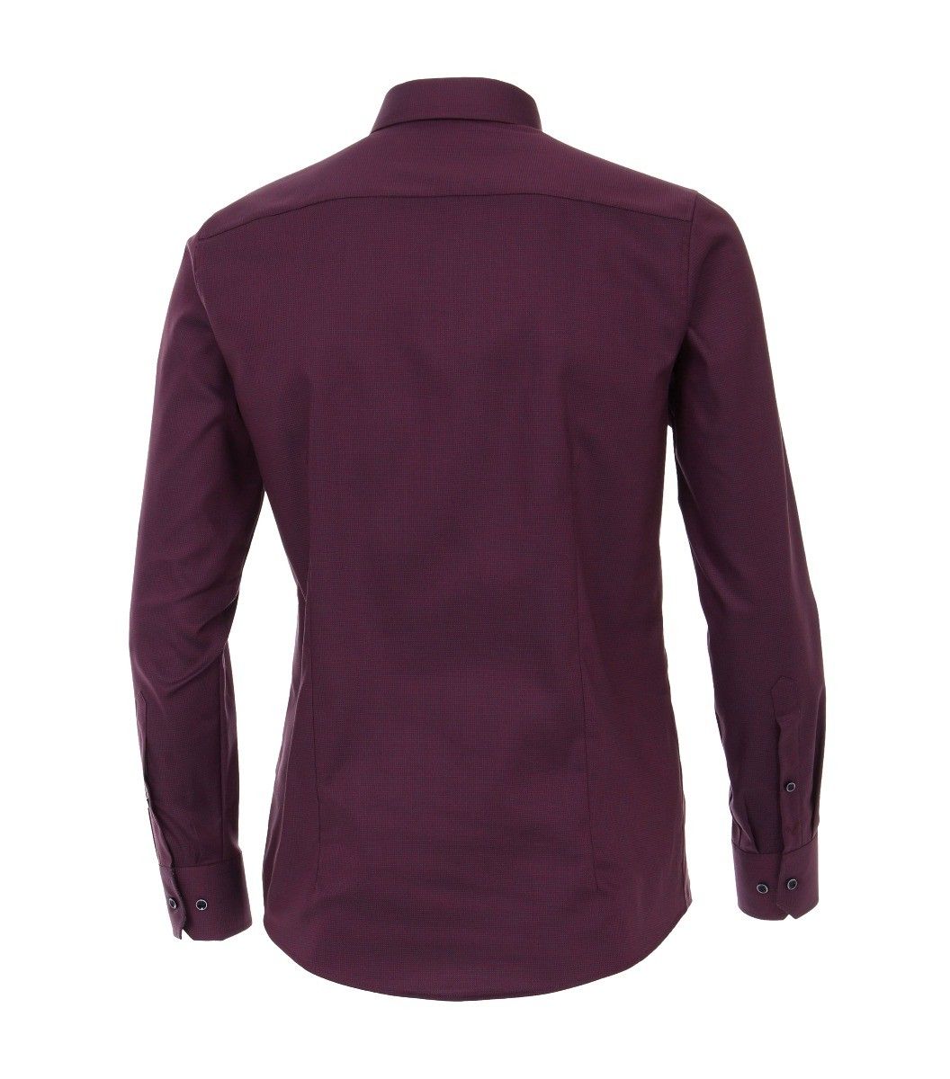 193318500-401 venti paars aubergine kleurig overhemd oxford strijkvrij
